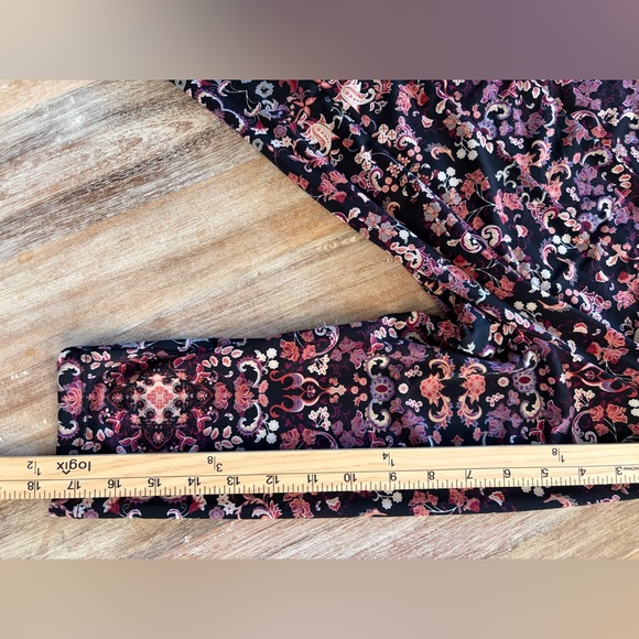 Max Studio Multicolor Boho Floral Dress, Size Large - Picture 12 of 13